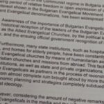 Historical Development and Endurance of the Bulgarian Baptist and Pentecostal Evangelicals
