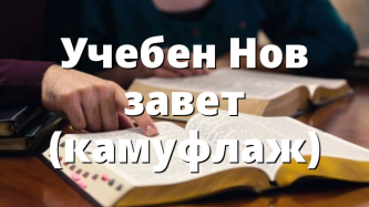 Учебен Нов завет (камуфлаж)