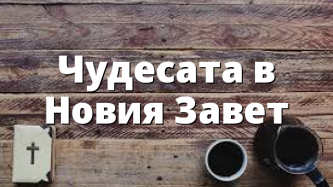 Чудесата в Новия Завет